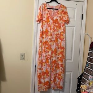 Long maxi dress